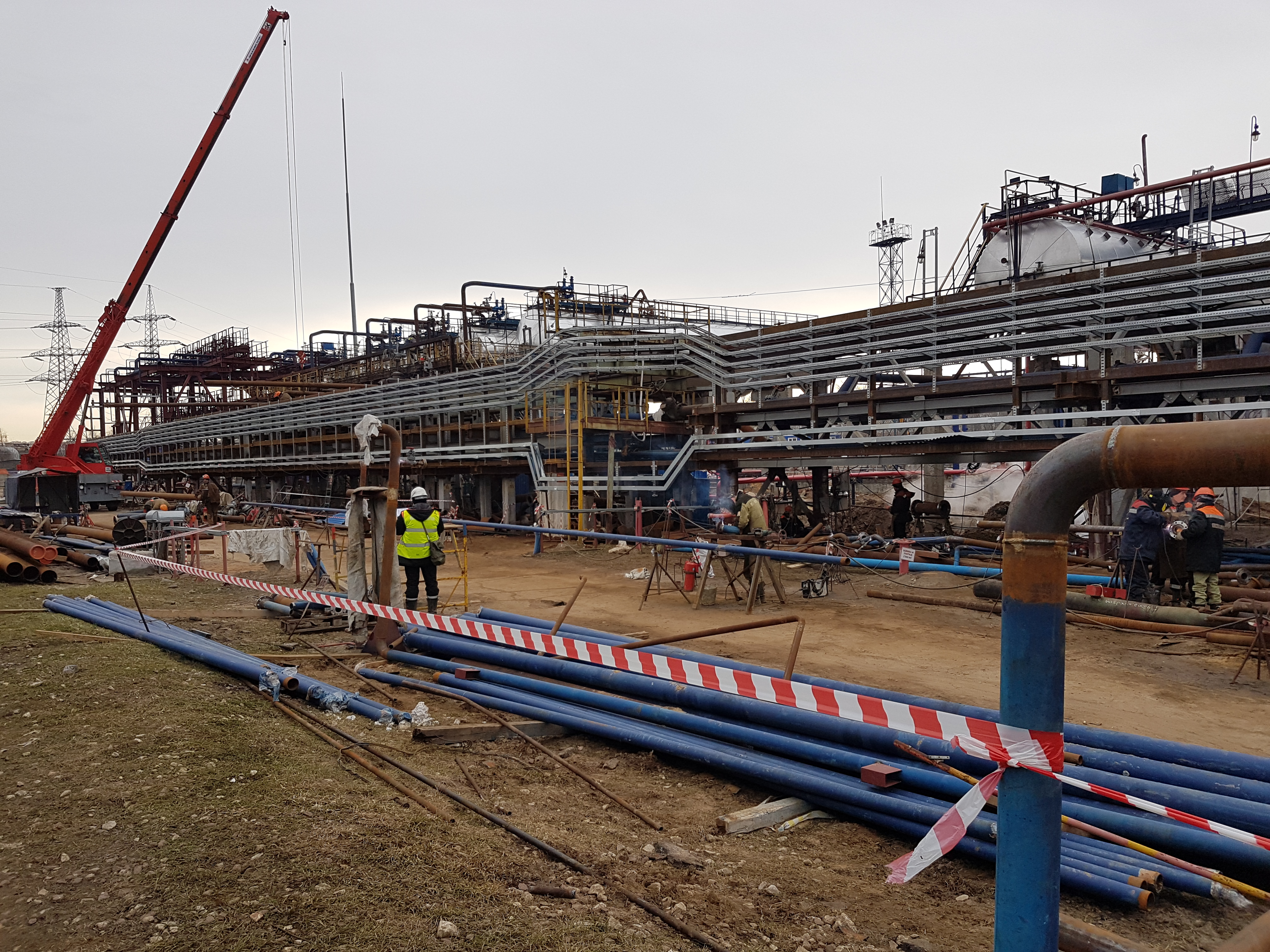 GAZPROMNEFT AO – Moscow Refinery». Gas distribution station. Upgrading. 2015-2017.
